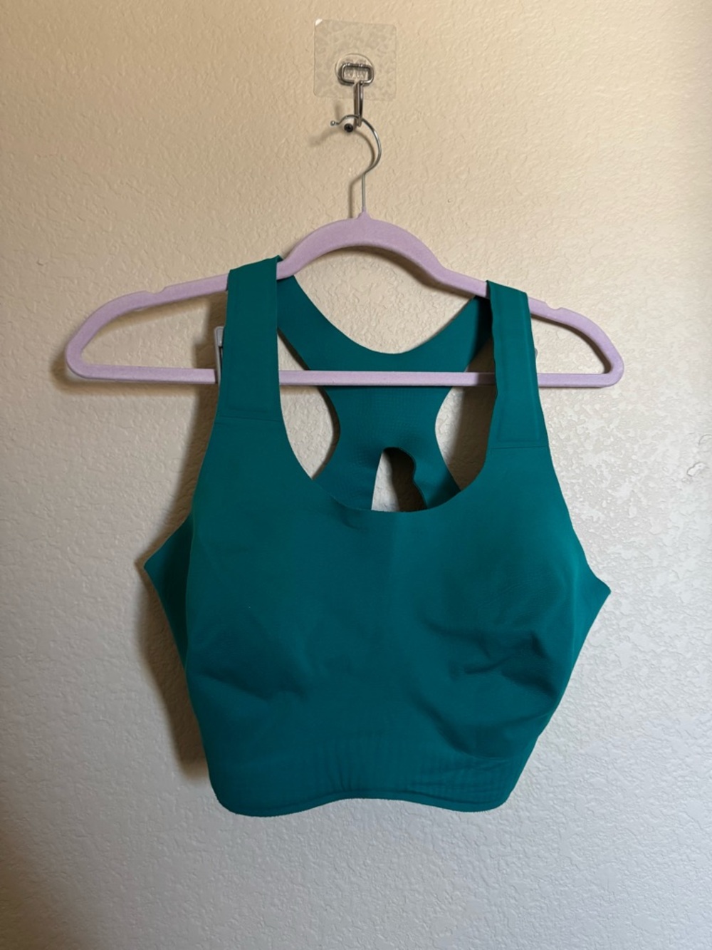 lululemon athletica Teal Green Racerback Sports Bra - Picture 3 of 7